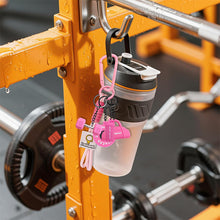 Load image into Gallery viewer, Creative Mini Gym Barbell Plate Keychain