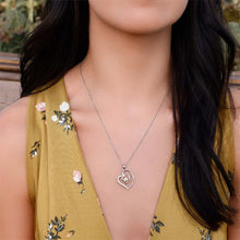 Load image into Gallery viewer, Keep Me In Your Heart - Luxe Heart Necklace