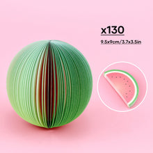 Load image into Gallery viewer, ✨Cute Fruit Sticky Notes🍎