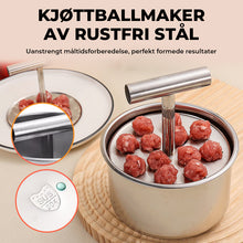 Load image into Gallery viewer, FORHANDSSALG 20 DAGER - Kjøttkakemaskin i rustfritt stål