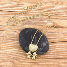 Load image into Gallery viewer, Love and my kids - Mother's Love Necklace