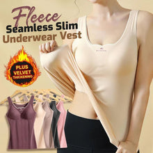 Load image into Gallery viewer, Thin Seamless Fleece Underwear Vest