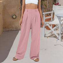 Load image into Gallery viewer, High-Waisted Wide Leg Pants