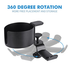 Load image into Gallery viewer, 2 In 1 Universal Desk Cup Holder