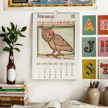 Load image into Gallery viewer, Underlig middelaldersk uglekalender 2024