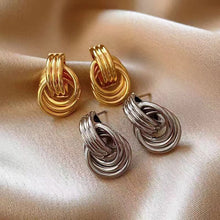 Load image into Gallery viewer, Women's Multi-Layer Hoop Earrings
