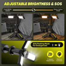 Load image into Gallery viewer, Telescopic Camping Lights with Stand