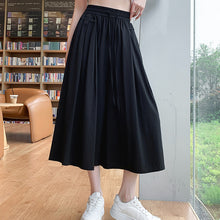 Load image into Gallery viewer, Fashionable Thin Wide-Leg Pants Skirt