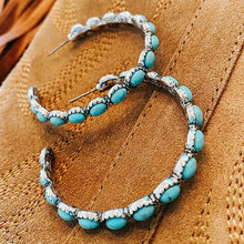 Load image into Gallery viewer, Vintage Turquoise Earrings