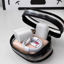 Load image into Gallery viewer, Portable Transparent Mini Zipper Storage Bag