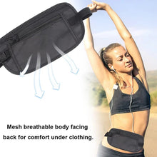 Load image into Gallery viewer, Sport Waist Pack Adjustable with Zipped Pockets