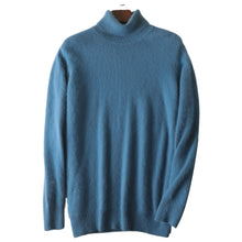 Load image into Gallery viewer, Men's Mink Turtleneck Bottoming Sweater