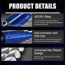 Load image into Gallery viewer, Universal Broken Tap Extractor for Faucet Angle Valves | High-Hardness Hex Shank Thread Remover (1/2", 3/4", 1")