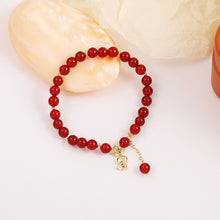 Load image into Gallery viewer, Red Agate Bracelet