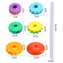 Load image into Gallery viewer, Rainbow Stacking Toys