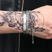Load image into Gallery viewer, Cross Bangle Bracelet Set
