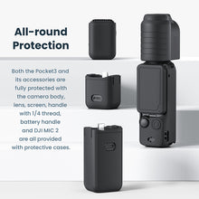 Load image into Gallery viewer, Silicone Protective Case for Osmo Pocket 3, Lens Cover, Gimbal Protective Accessories