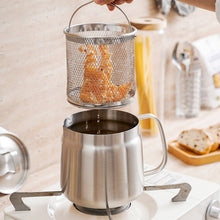 Load image into Gallery viewer, 2-in-1 304 Stainless Steel Multifunctional Oil Strainer Pot