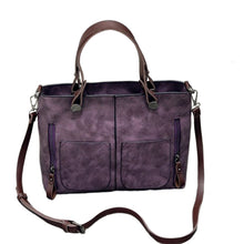 Load image into Gallery viewer, Ladies Vintage Leather Shoulder Bag