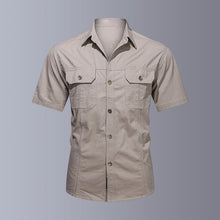 Load image into Gallery viewer, Men's Outdoor Loose Non-Iron Shirt