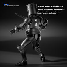 Load image into Gallery viewer, DIY Medieval Warrior Strong Magnetic Removable Articulated Doll