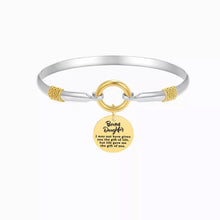 Load image into Gallery viewer, To My Bonus Daughter Two-Tone Bracelet