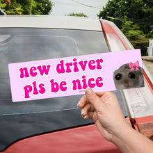 Load image into Gallery viewer, Nice Driver Car Sticker