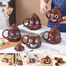Load image into Gallery viewer, Naughty Prank Poop Ceramics Mug