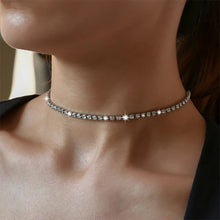 Load image into Gallery viewer, ‘Crystal’ Tennis Necklace
