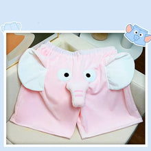 Load image into Gallery viewer, Unisex Screaming Couple Flying Elephant Shorts