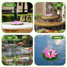 Load image into Gallery viewer, Dekorativt lotusformet solfontenedam