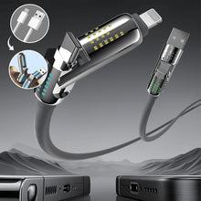 Load image into Gallery viewer, 240W 4-i-1 USB-C hurtigladekabel