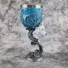 Load image into Gallery viewer, 3D carved vintage Champagne Glass