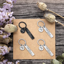 Load image into Gallery viewer, Drive Safe I Need You Here With Me Keychain