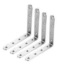 Load image into Gallery viewer, 4-Pack Stainless Steel Corner Braces