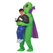 Load image into Gallery viewer, Inflatable Alien Costume