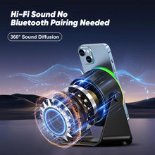 Load image into Gallery viewer, 4-in-1 360° Rotating Bluetooth Speaker Stand