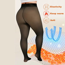 Load image into Gallery viewer, Fleece Lined Winter Tights for Women