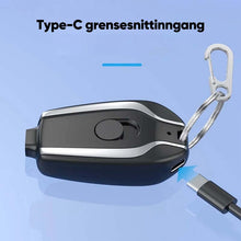 Load image into Gallery viewer, Nøkkelring-strømforsyningsbank