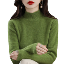 Load image into Gallery viewer, Women High Neck Sweater