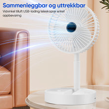 Load image into Gallery viewer, Teleskopisk sammenleggbar vifte