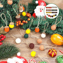 Load image into Gallery viewer, Wool Felt Acorn Ornaments