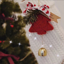 Load image into Gallery viewer, Christmas Tree Decorations With Star Bells