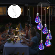 Load image into Gallery viewer, Solar-Powered LED Wind Chime Light