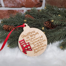 Load image into Gallery viewer, Heavenly Chair Christmas Memorial Charm