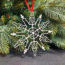 Load image into Gallery viewer, Christmas Snowflake Ornaments