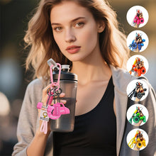 Load image into Gallery viewer, Creative Mini Gym Barbell Plate Keychain