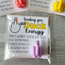 Load image into Gallery viewer, Funny Middle Finger Duck Lucky Charm Gift (7 pcs)