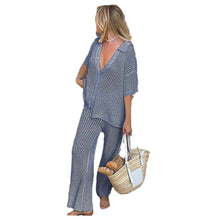 Load image into Gallery viewer, Natural Crochet Pant