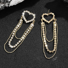 Load image into Gallery viewer, Love Tassel Earrings